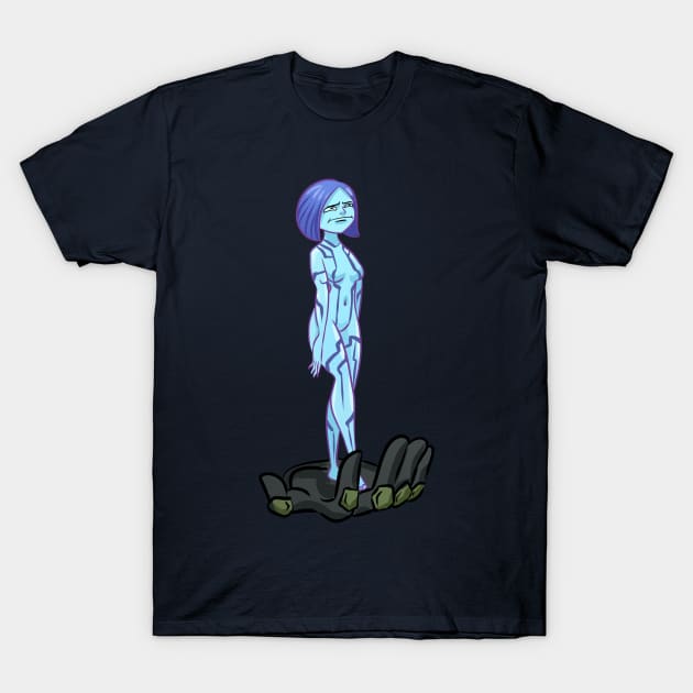 Annoyed Cortana T-Shirt by JXG